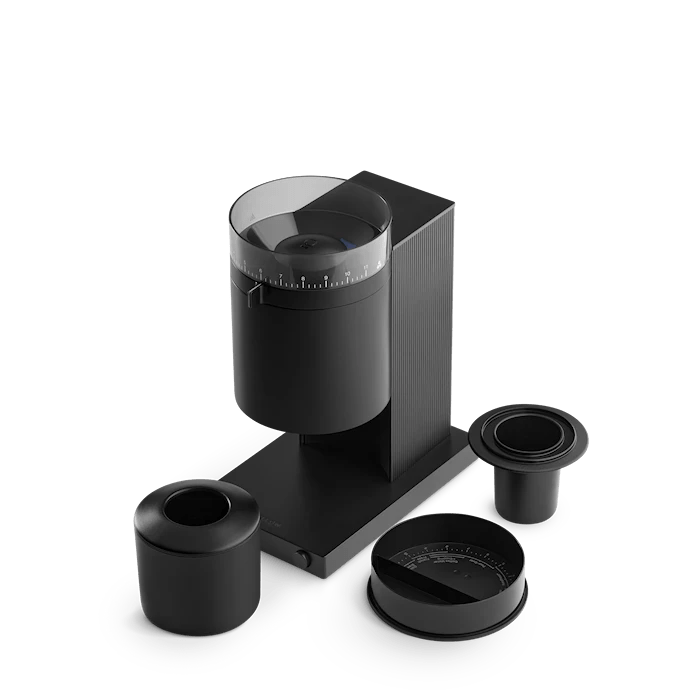Conical grinder clearance