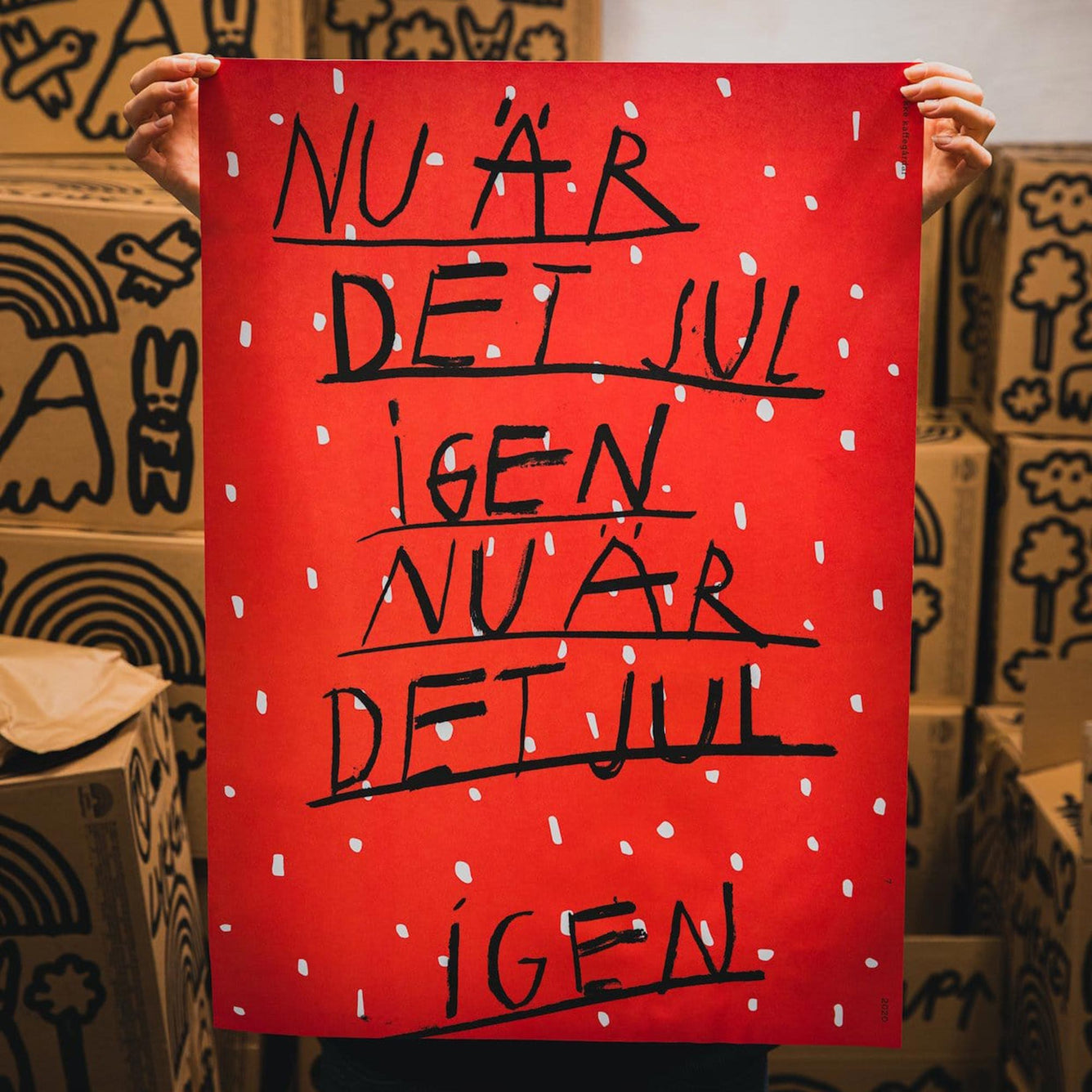 Nu Är Det Jul Igen print