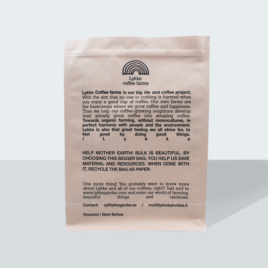 Lykke BIG BAG – 3KG (Whole bean)