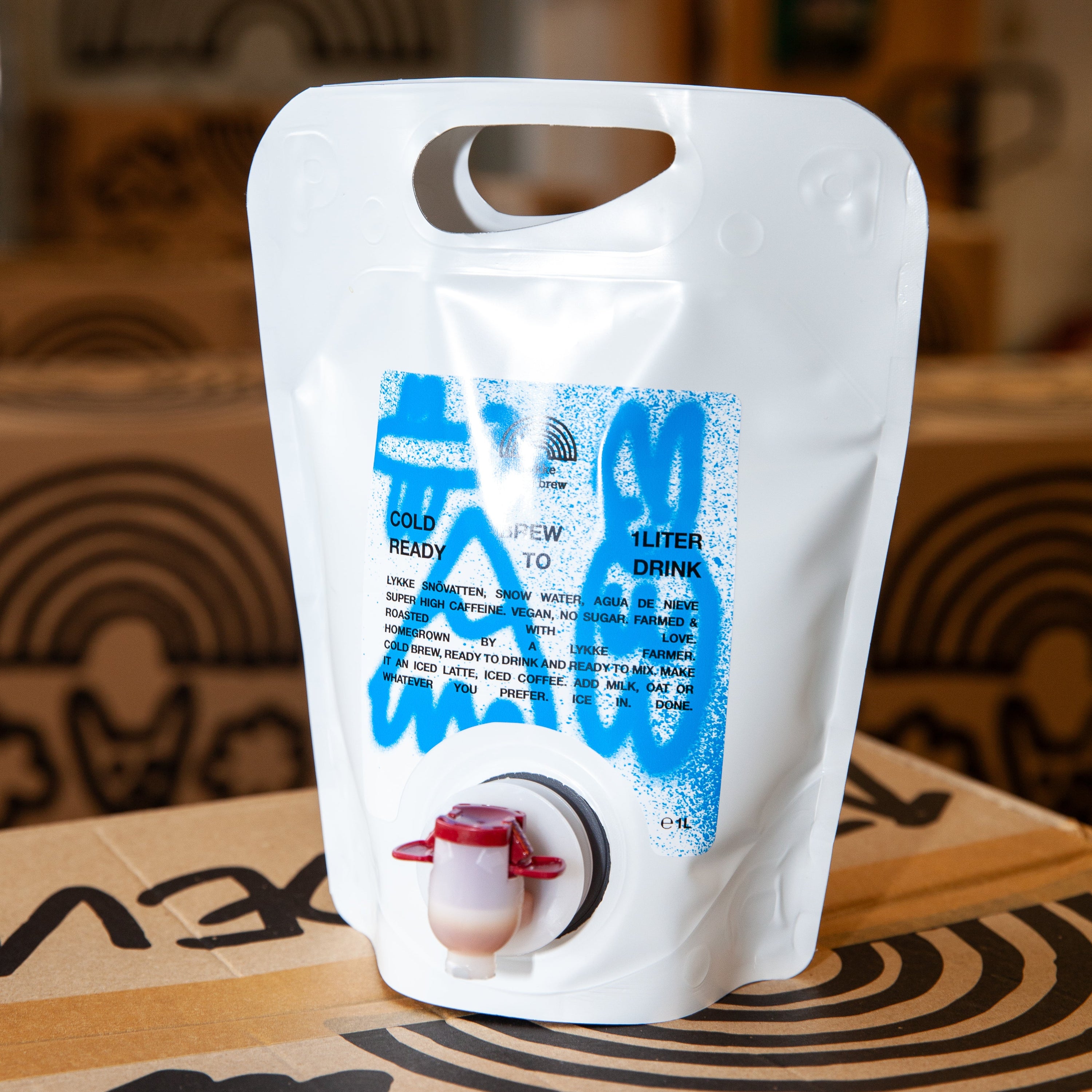 COLD BREW READY TO DRINK 1L POUCH BAG