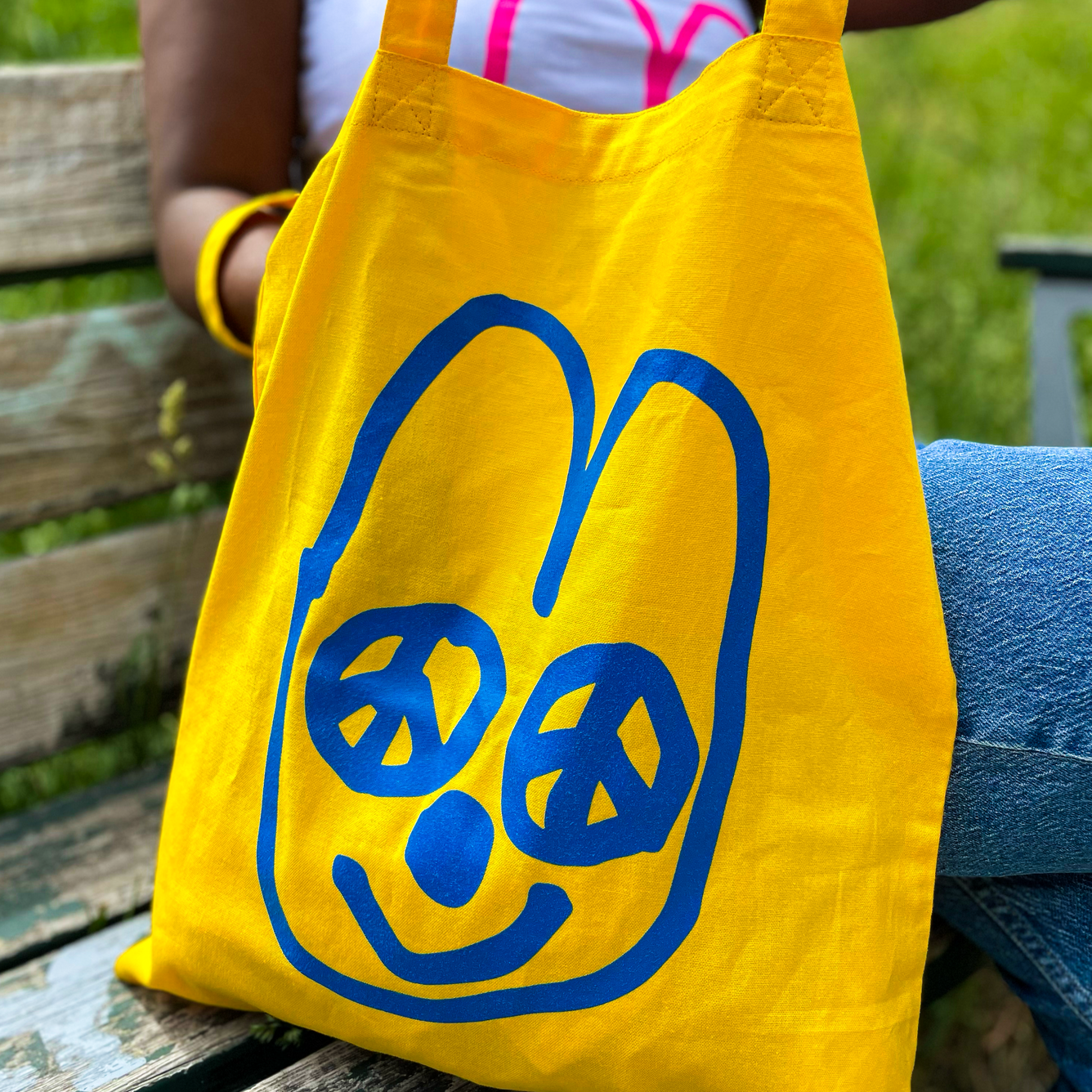 Lykke Tote Peace Cat