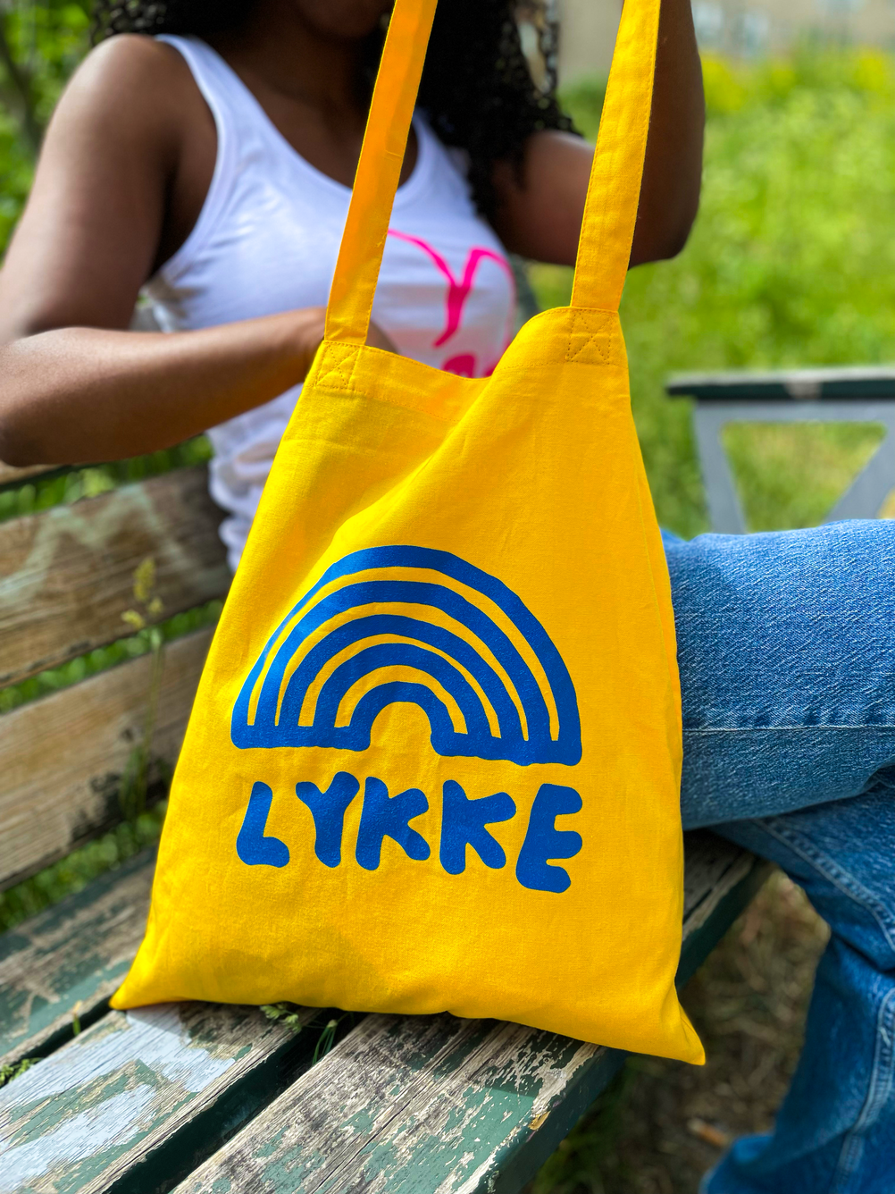 Lykke Tote Peace Cat