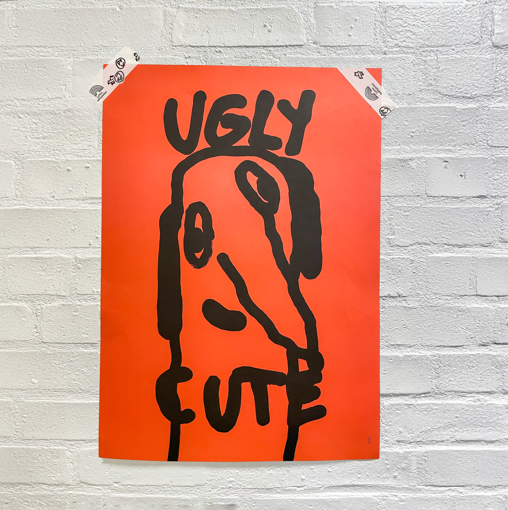 Ugly Cute print