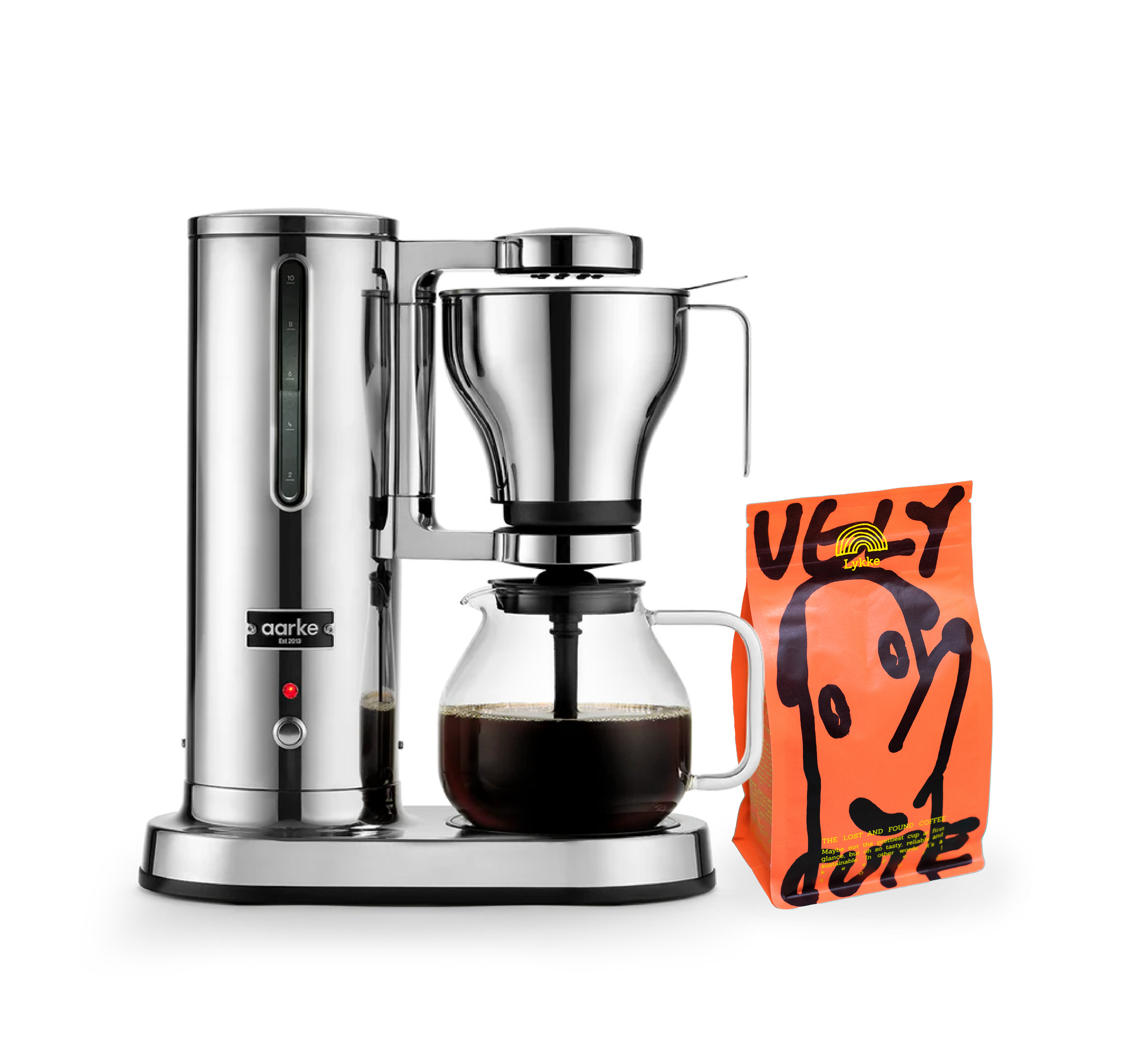 Aarke Coffee Maker + 500g coffee for free!