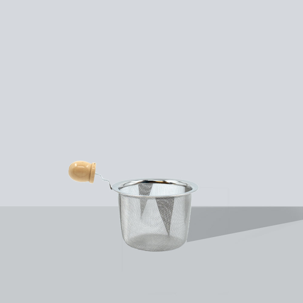 Tea Strainer - Wooden Handle