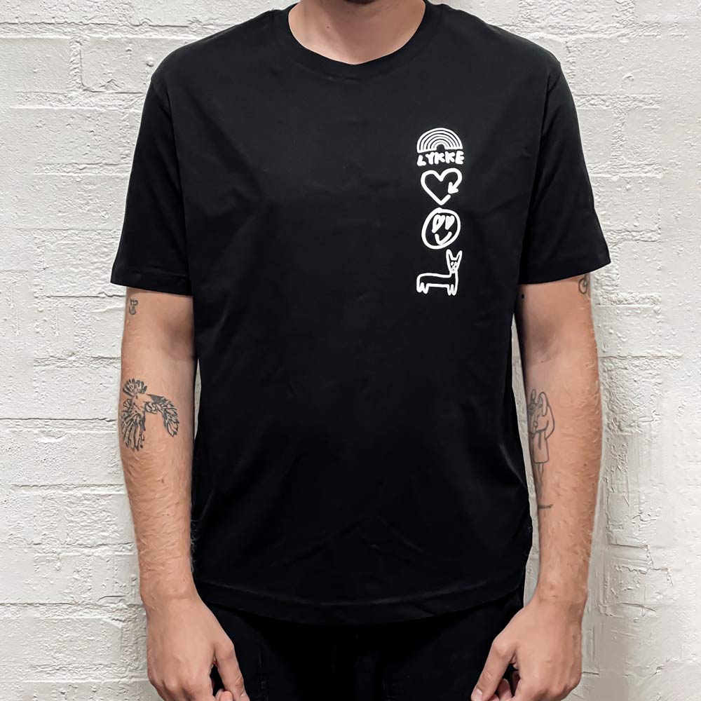 Black T-shirt – Icon - Lykke Kaffegårdar