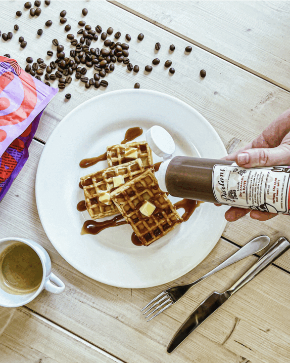 Lykke x Pärlans Konfektyr - Coffee & Salted Caramel sauce - Lykke Kaffegårdar