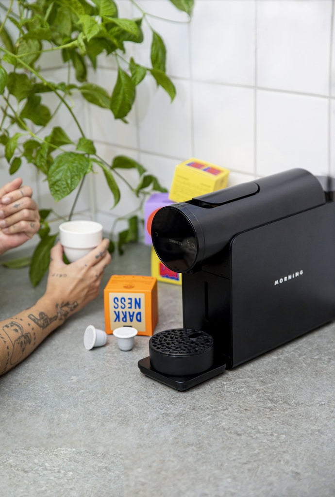 Morning Capsule Machine + 1 free box Lykke capsules - Lykke Kaffegårdar