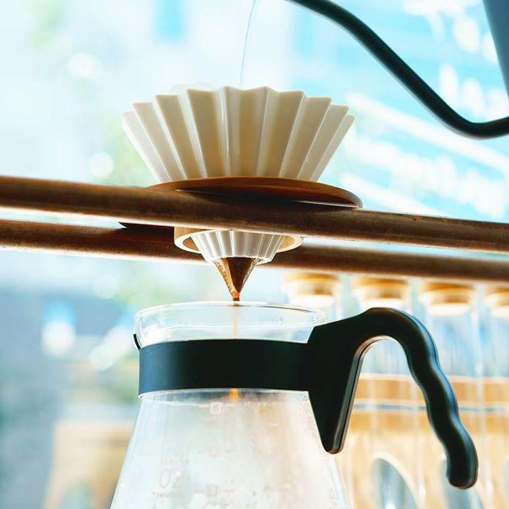 ORIGAMI DRIPPER WOOD HOLDER - Lykke Kaffegårdar